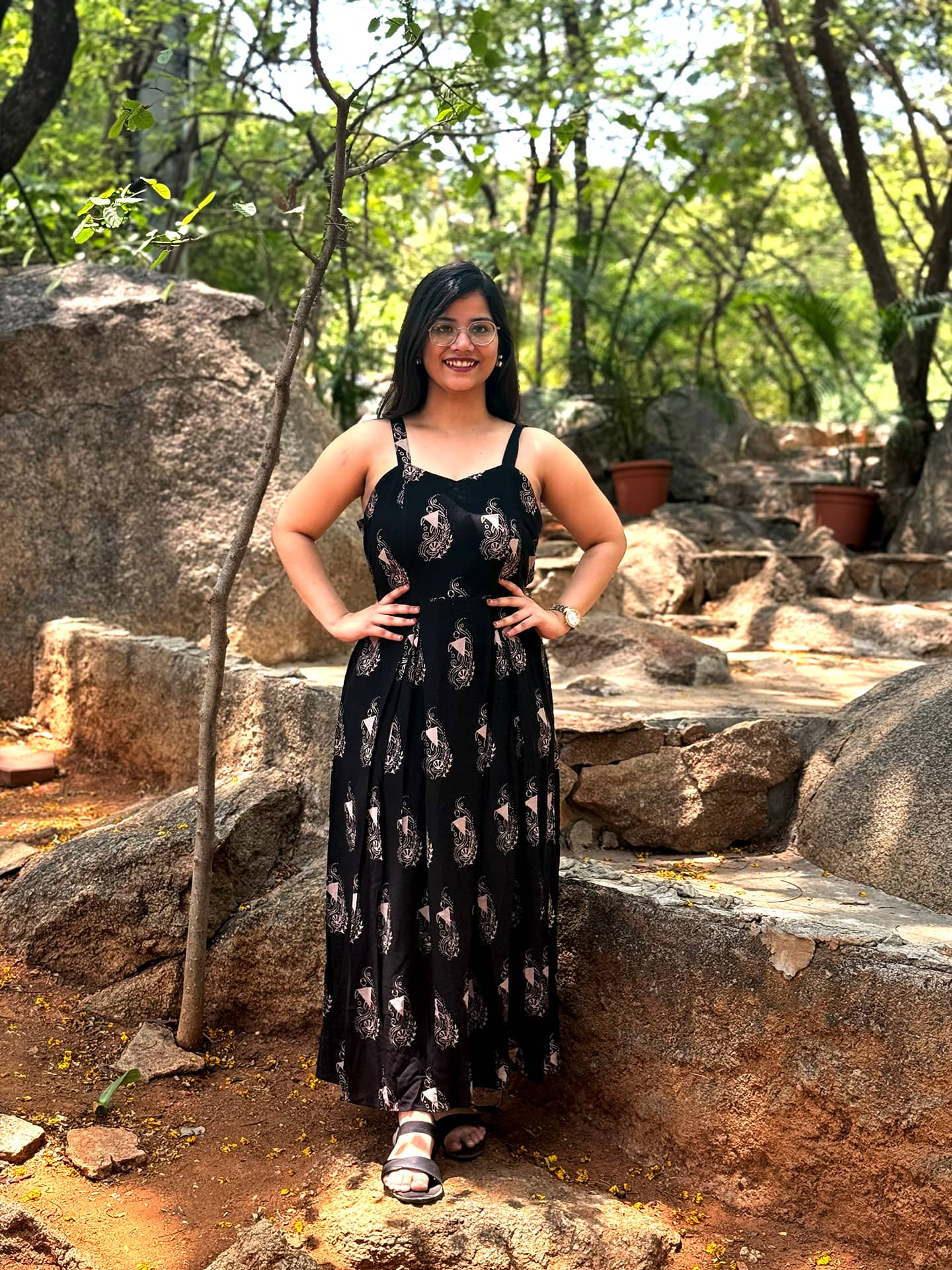 Midnight Turtle Maxi Dress