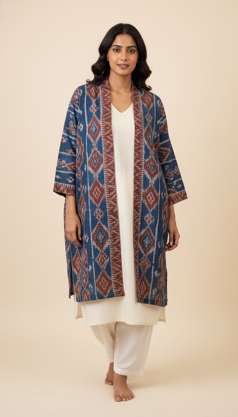 Ikat Handloom Jacket